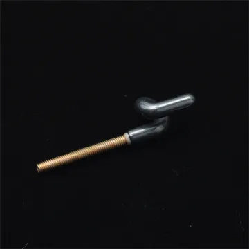 Titanium oxide pigtail wire guide for textile