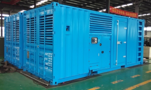 Diesel Power Generator Set med världen berömda motor och generator