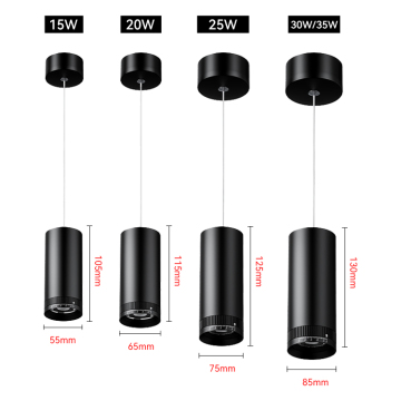 Modern 35W LED Hanging Lamps and Ceiling Lights for Home Decor