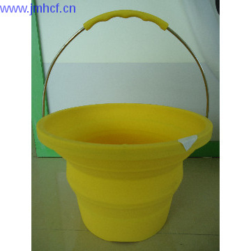 Colourful Silicone fitter bucket in 7L