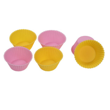 Silikon Backbecher Rund 6er Set