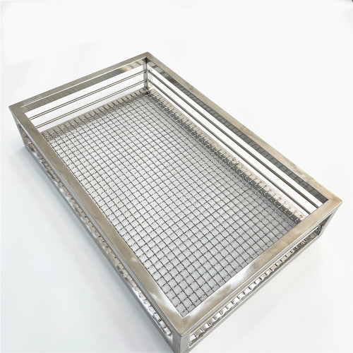 Corrosion Resistance Metal Medical Cleaning Basket