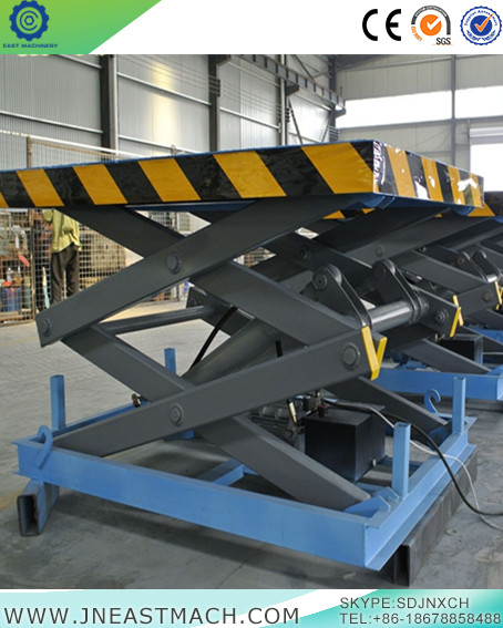 12t Freight Yard Pit Fixed Scissor Lift Table