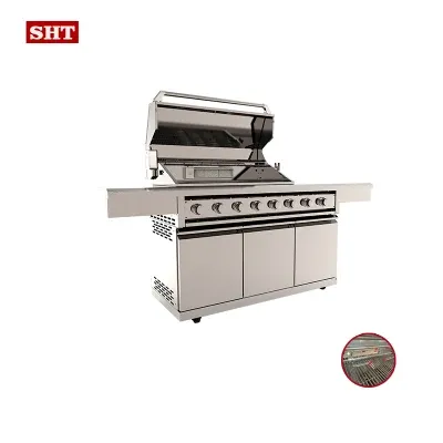 Professional Commercial Outdoor BBQ Barbecue Gas Grill