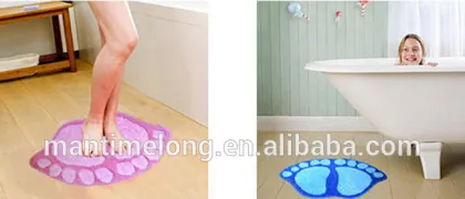 carpet underlay rugs carpet Foot shape carpet