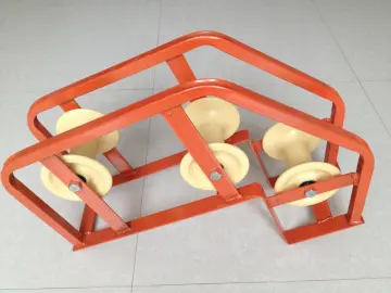 Aluminium or Nylon Curved Trench Cable Roller