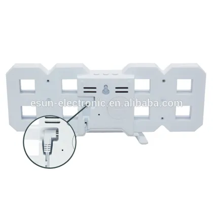 Smart 3D LED Modern Wall Alarm Clock