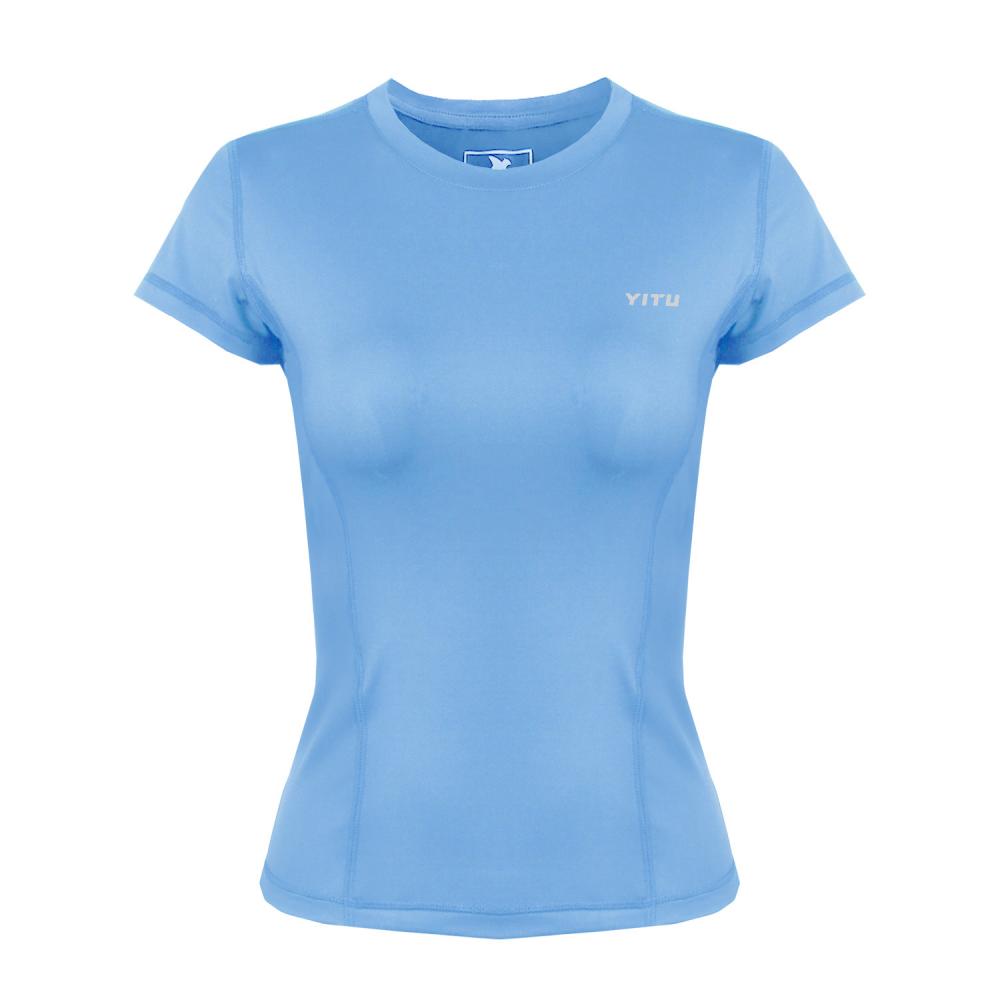 Fitness Womens T Shirt Polyester