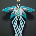 LED Light Up Jogo Personagem Cosplay Espada Prop