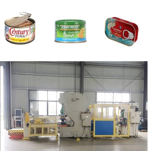 2-Piece Tin Can Production Lines Tomato sauce tuna sardine fish cans making machines Manufactory