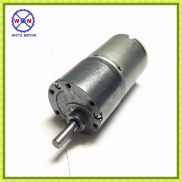 6mm stainless D-Cut shaft Low noise Low speed dc geared motor 12v 20w