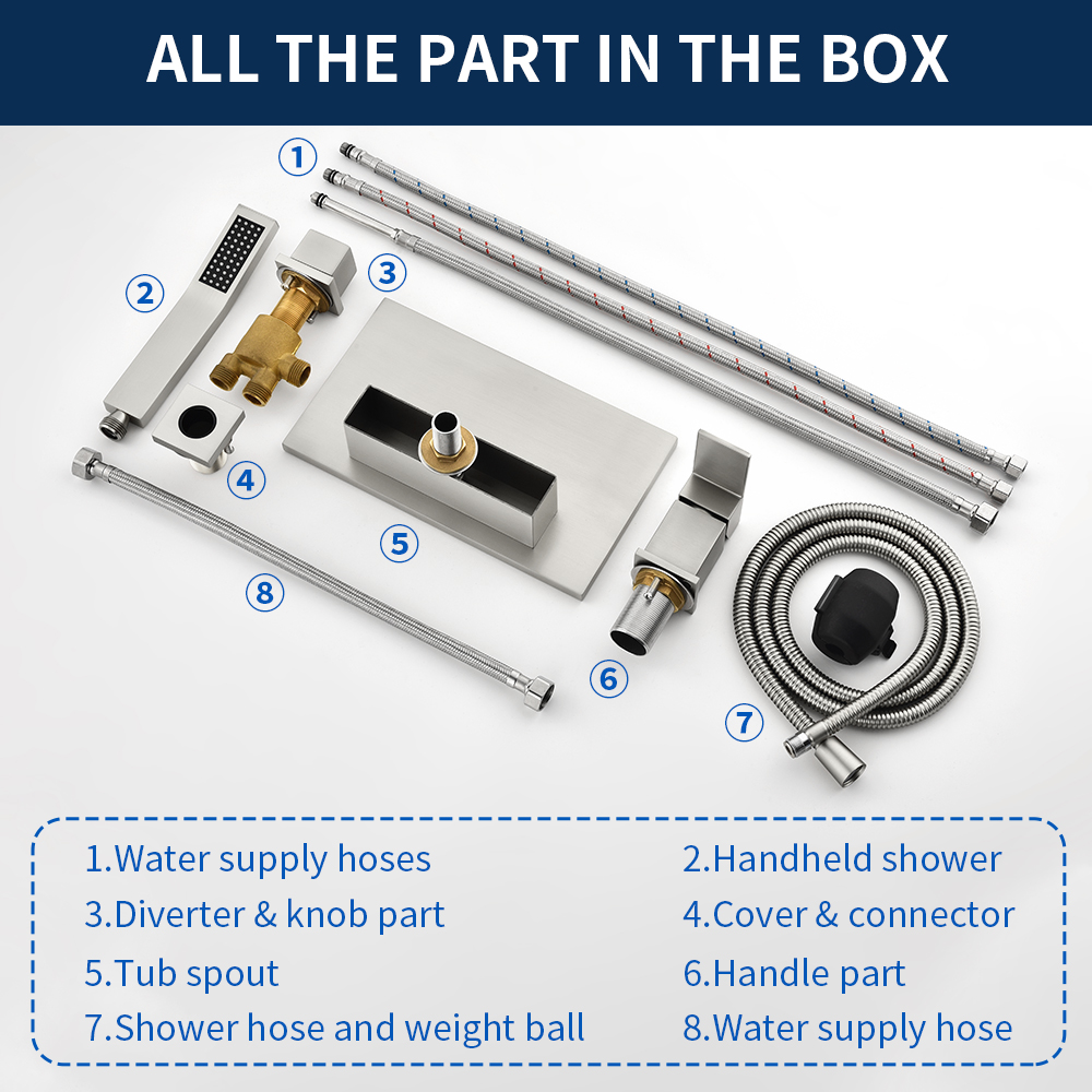 Tub faucets 1728bn 12