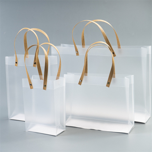 Transparent Handbag PP Plastic Wedding Companion Gift Bag