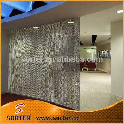 Home decor vintage decor metal ball chain curtain partition