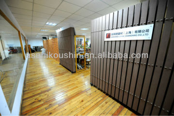 AKSK Japanese Operated factory non-capped and capped WPC decking flooring/WPC decking