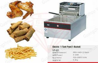 2.5 KW Mini Countertop Deep Fryer With Basket , Deep Fryer