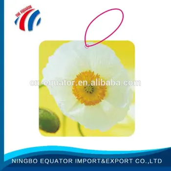 Customized flower natural lemon air freshener