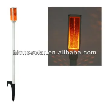 Solar LED Orange Driveway Marker Stake Light