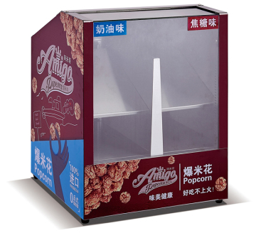 Commercial Popcorn Machine Food Warmer Display
