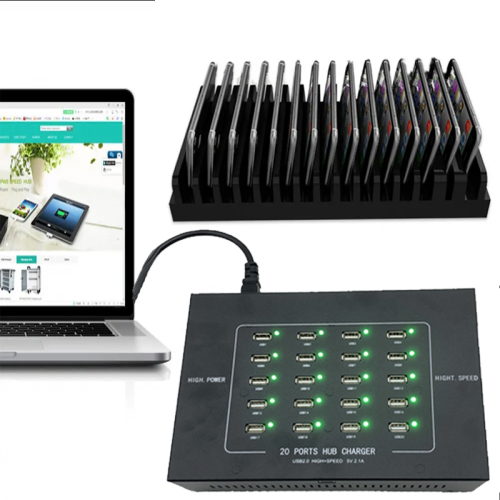 USB2.0 Hub 20 port 200w