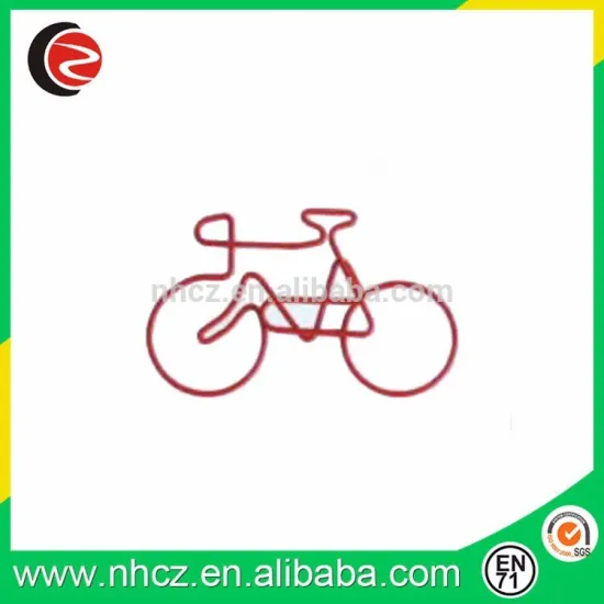 Promotional Bicycle Paper Clips