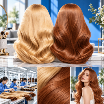 Premium Human Wig With Soft Texture
