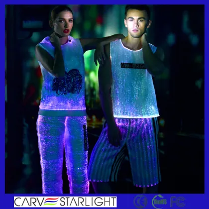 The light up hoodie led fiber optic hoodie