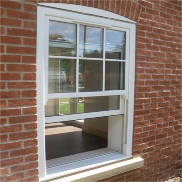 Aluminum Double Hung Vertical Gliding Windows