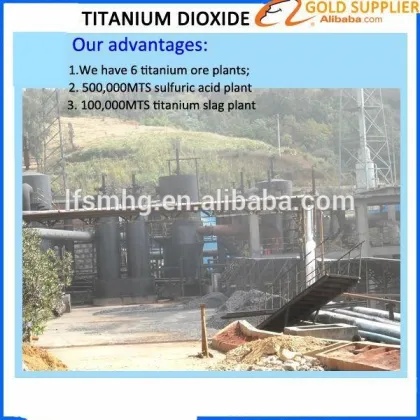 98% Titanium Dioxide Titanium pigment msds titanium dioxide rutile