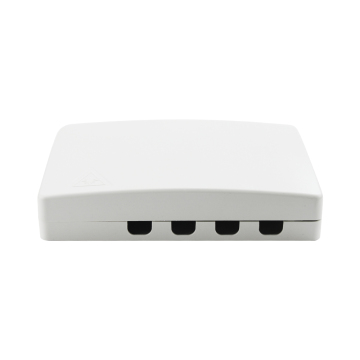 4 SC Ports Fiber Optic Wall Box