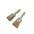 Difference size Bristle wooden handle flat paint brush