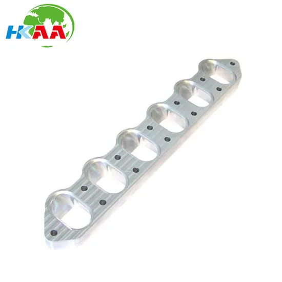 Special custom made CNC billet aluminum intake manifold flange