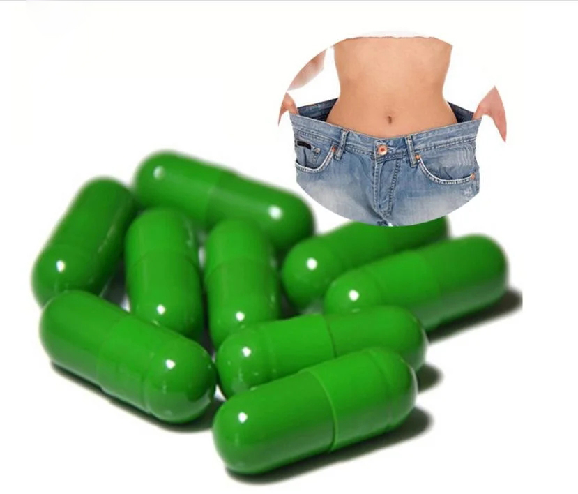 OEM/ODM Vegan Green Health Natural Weight Loss Capsules Herbal Supplements Fat Burner Detox Slimming Capsules