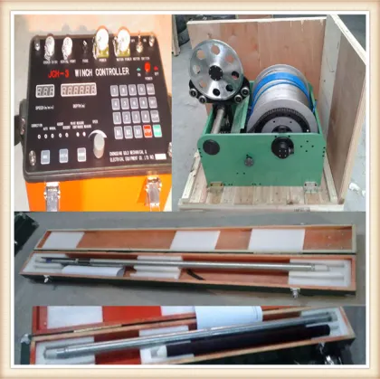 gamma-ray curves gamma-ray test pit logging system