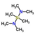 CAS 3768-58-9 bis (dimetilamino) dimetilsilane C6H18N2SI