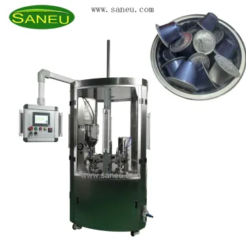 Saneu Nespresso Multi-Function High-Speed Packaging Rotary Fully Automatic Filling and Sealing Machine for Coffee Powder