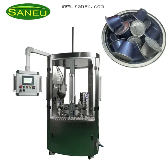 Saneu Nespresso Multi-Function High-Speed Packaging Rotary Fully Automatic Filling and Sealing Machine for Coffee Powder