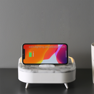 Smart Sensing Wireless Charging Speaker LED Table Lamp