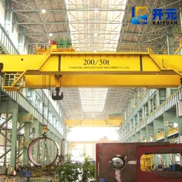 High Tonnage Double Girder Industrial Overhead Crane