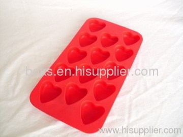 Custom Plastic Valentine's Ice Trays 