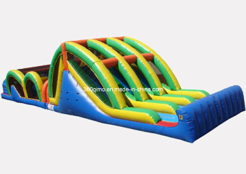 Mega Thrill Triple Lane Obstacle Course (BMOT82)
