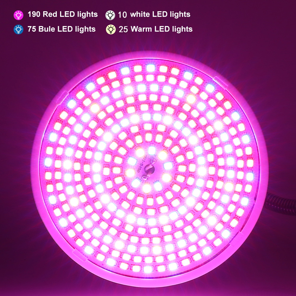 Indoor LED Grow Light Bulb 290PCS LED