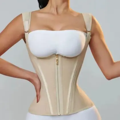 Colombian Steel Bone Faja Corset Waist Trainer Body Shaper