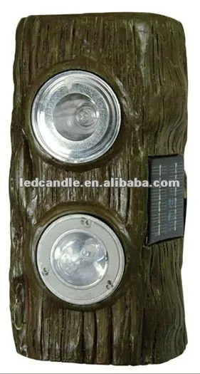 garden decoration resin solar light
