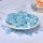 Chip Aquamarine Beads for Home Decoration & Decor Making Jewelry 100Gram Crushed Irregular Tumbled Stone Pieces Beads No hole