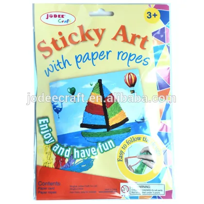 Hot sell paper ropes crafts supplies in China