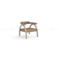 Sillón de comodidad de tres arcos de curva