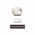 Stoffen lounge fauteuil enkele bank