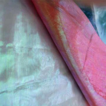 Iridescent Pearl Organza Fabric