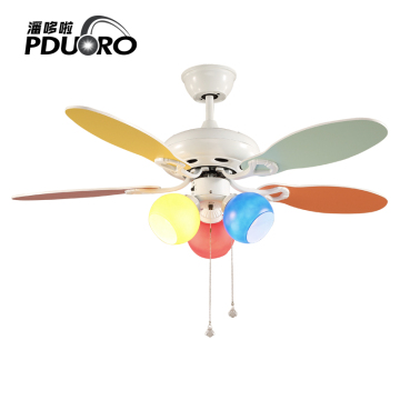 42 inch houten ventilator plafondlicht - Guzhen Hot Sell Pull Switch Hanglamp met ventilator